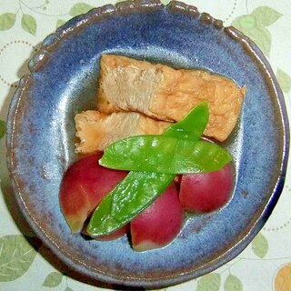 二十日大根と厚揚げの煮物